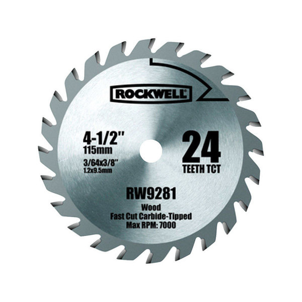 Rockwell CIRC SAW BLD 4.5"" 24T RW9281